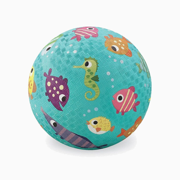 Fish &#8211; Large Rubber Picture Ball 18cm