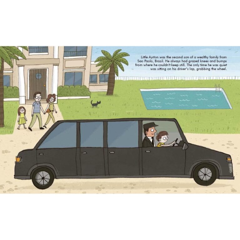 Ayrton Senna: Little People, Big Dreams &#8211; Hardback Book