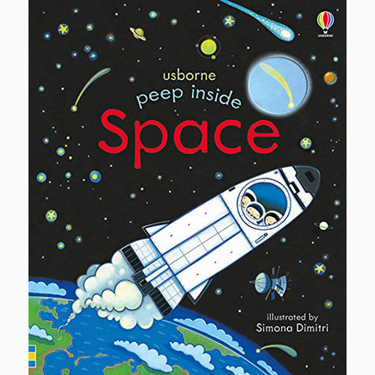 Peep Inside Space &#8211; Board Book