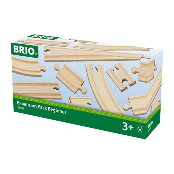 BRIO® Expansion Pack Beginner Wooden Train Railway 3+