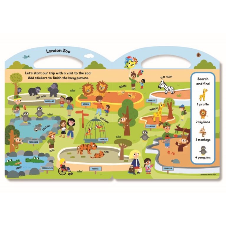 My First London Search &#038; Find Sticker Book