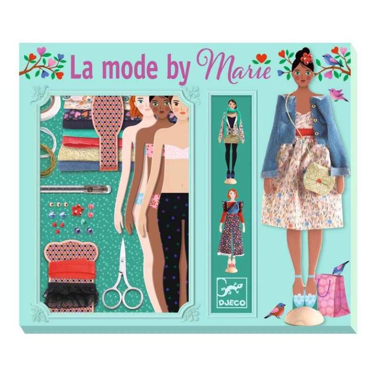 Fashion Workshop By Marie &#8211; Craft Kit By Djeco 7+