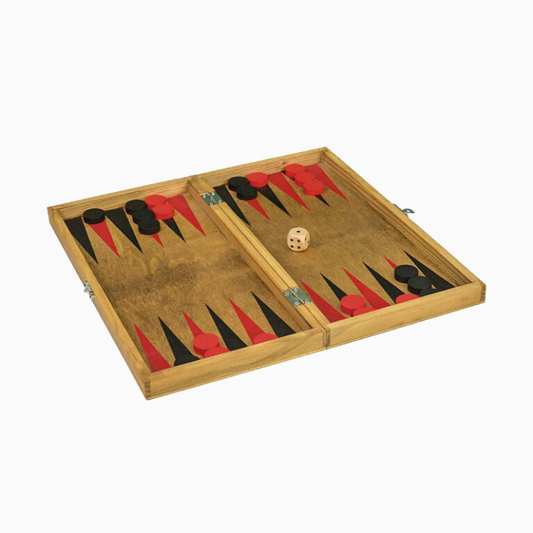 Backgammon Handcrafted Wooden Board Game 3+
