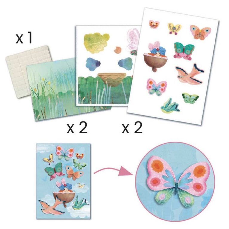 Fairy Box &#8211; Activity Craft Kit By Djeco 6+