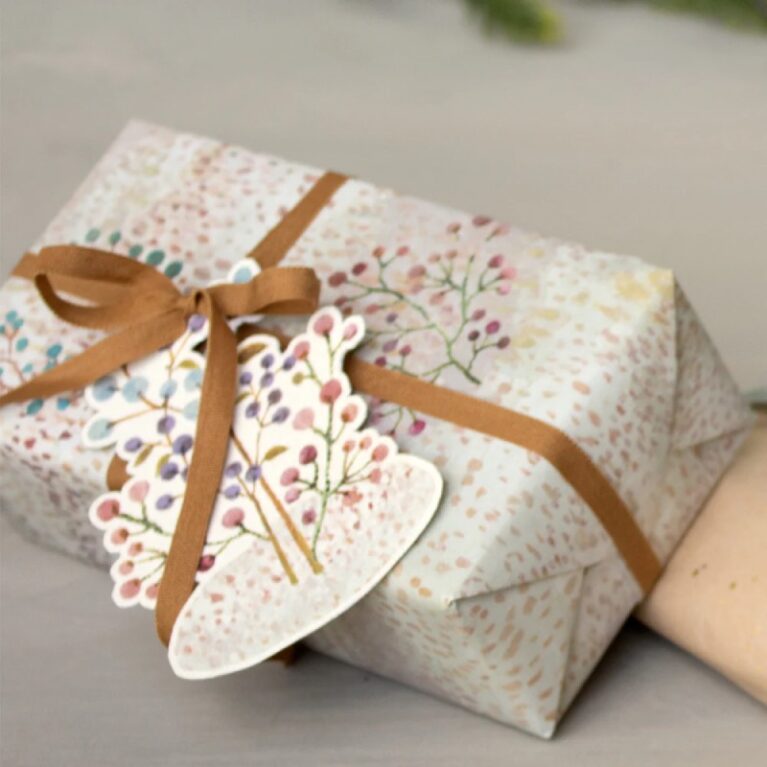 25m Roll Of Ribbon In Ocher By Maileg