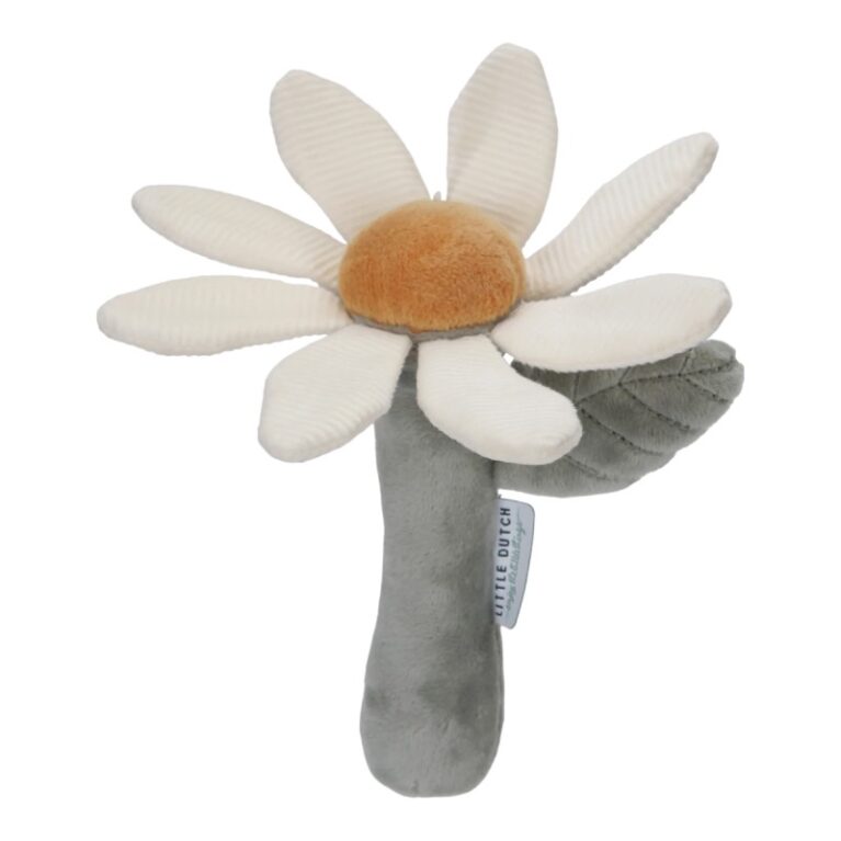 Little Farm Flower Rattle By Little Dutch 0+
