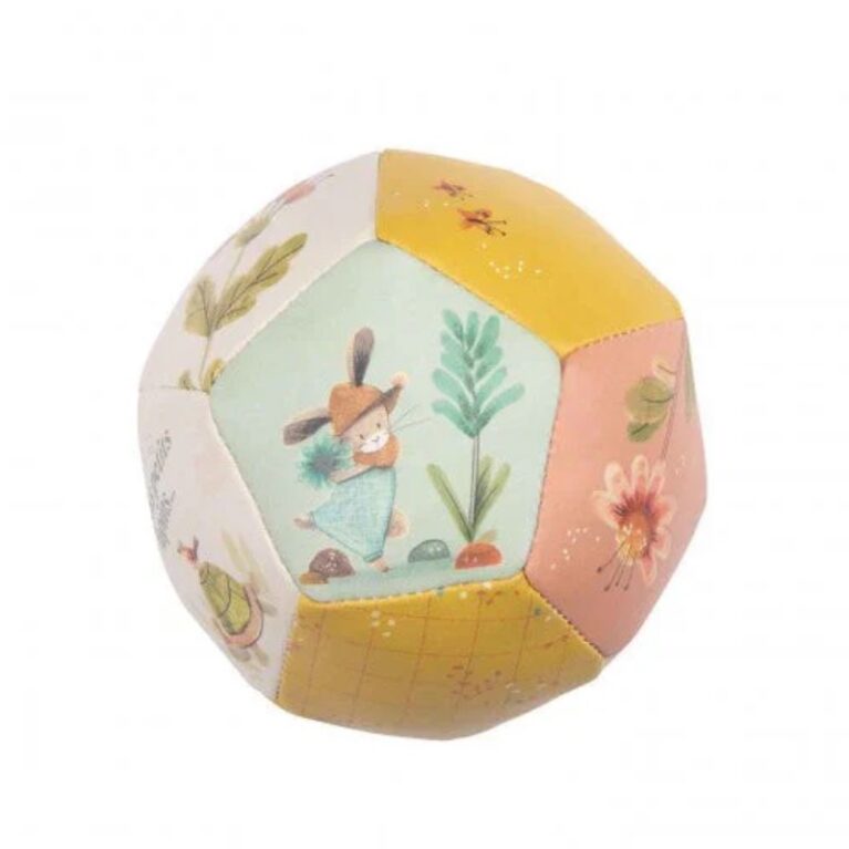 Les Trois Lapins Soft Ball By Moulin Roty 1+