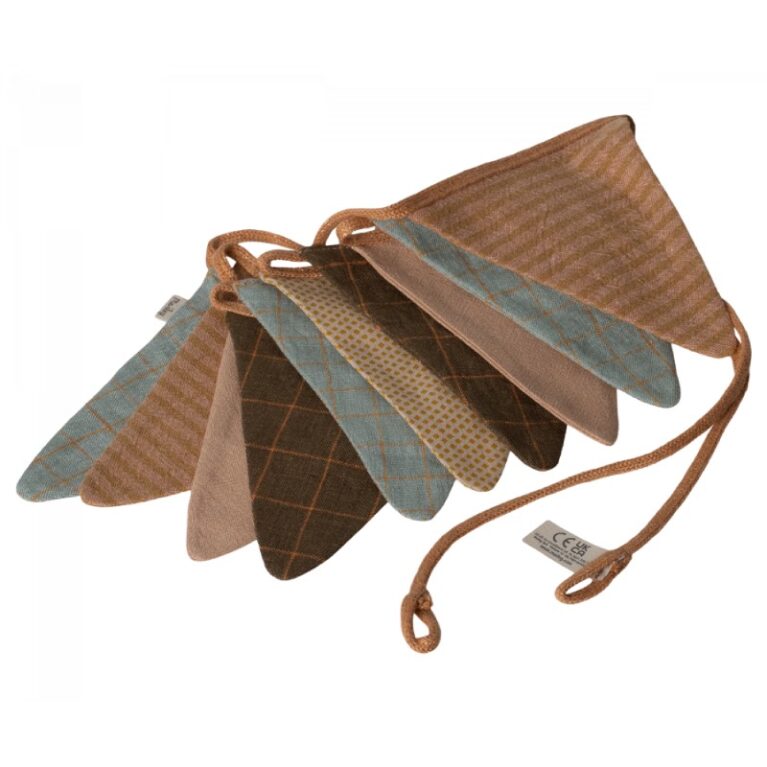 Cotton Garland Decoration In Ochre By Maileg