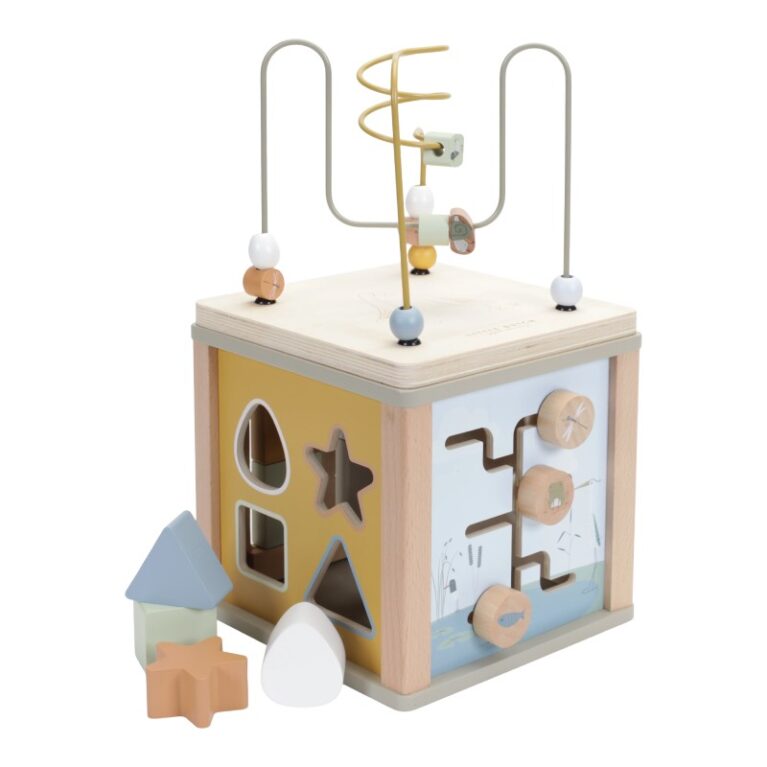 Little Goose Wooden Activity Cube 18m+