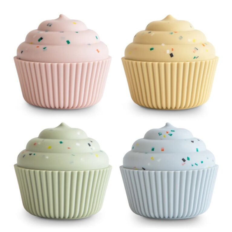 Mix &#038; Match Silicone Cupcake Toy 10m+