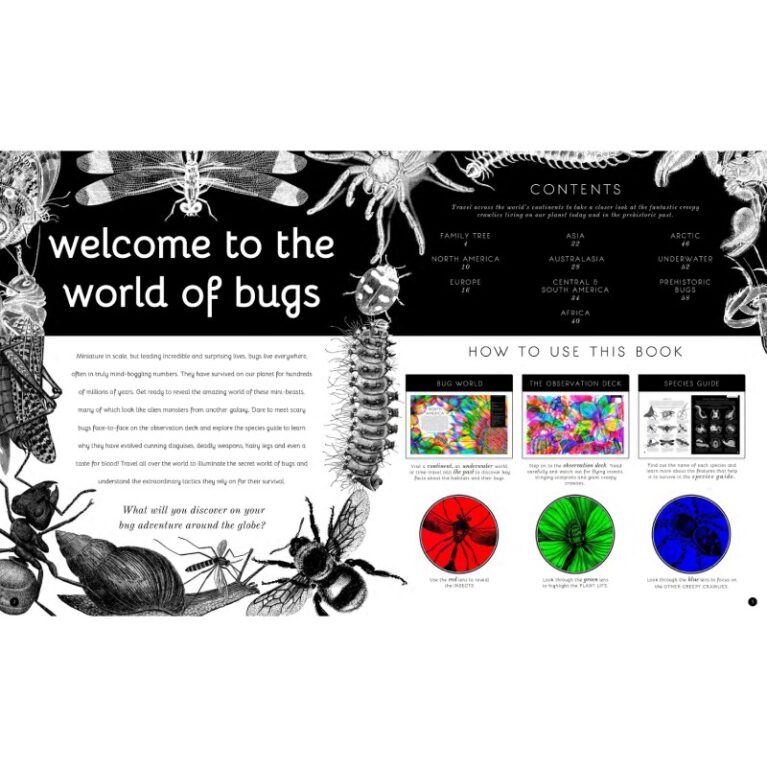 Illumibugs (Magic Lens) &#8211; Hardback Book