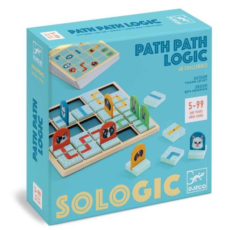 Path Path Logic &#8211; Puzzle Logic Game By Djeco 5+