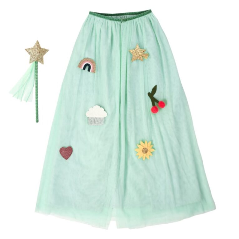 Children&#8217;s Icon Cape &#038; Wand Fancy Dress Costume 3-6