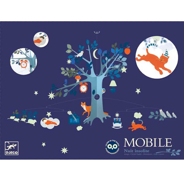 AN UNUSUAL NIGHT Mobile by Djeco