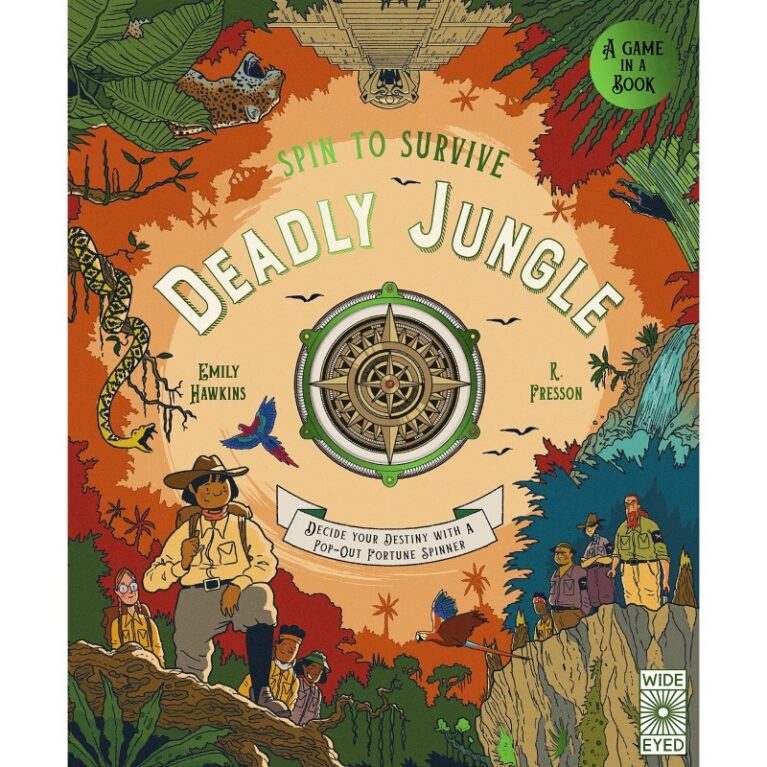 Deadly Jungle: Spin To Survive &#8211; Hardback Book