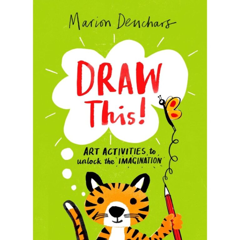 Draw This: Art Activity Book By Marion Deuchars &#8211; Paperback Book