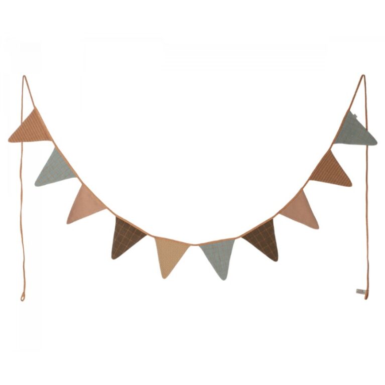 Cotton Garland Decoration In Ochre By Maileg