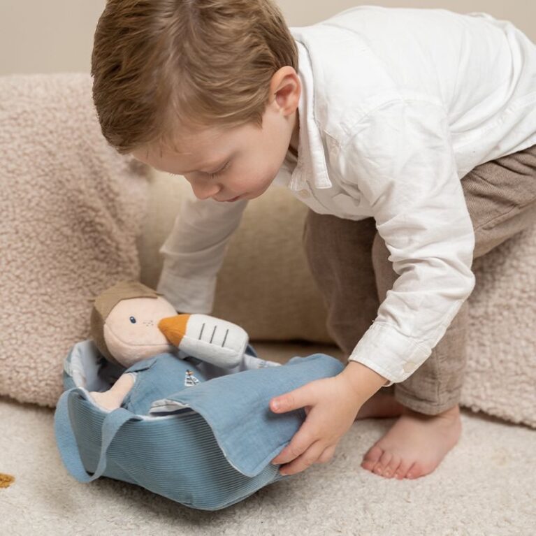 Jim Baby Doll Toy &#038; Accessories By Little Dutch 1+