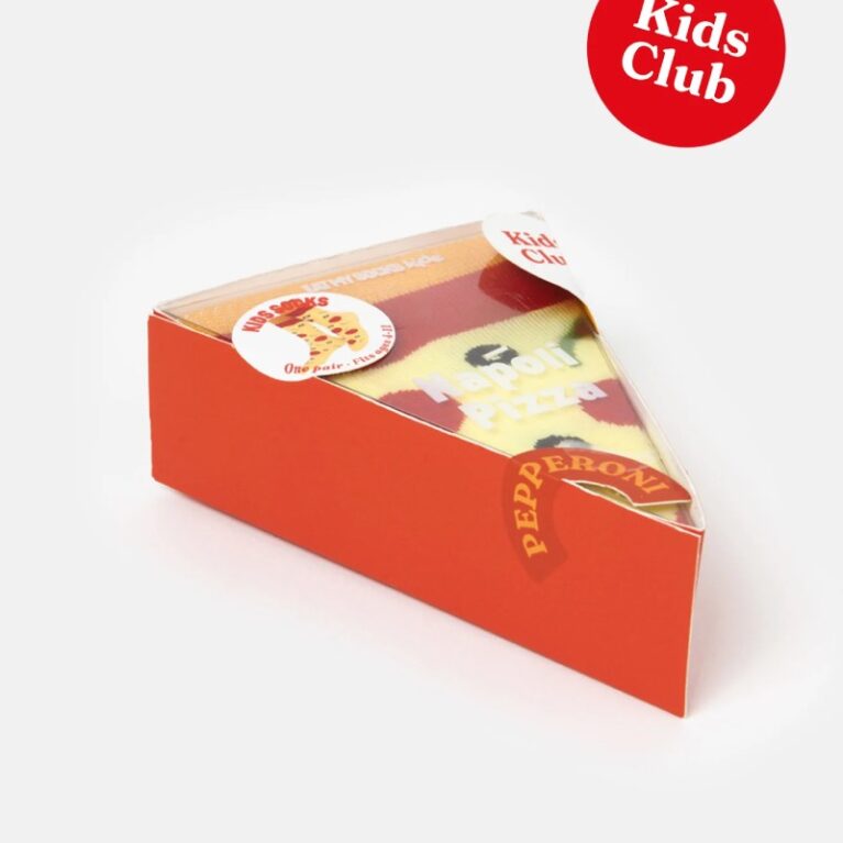 Napoli Pizza &#8211; Children&#8217;s Pair Of Novelty Socks