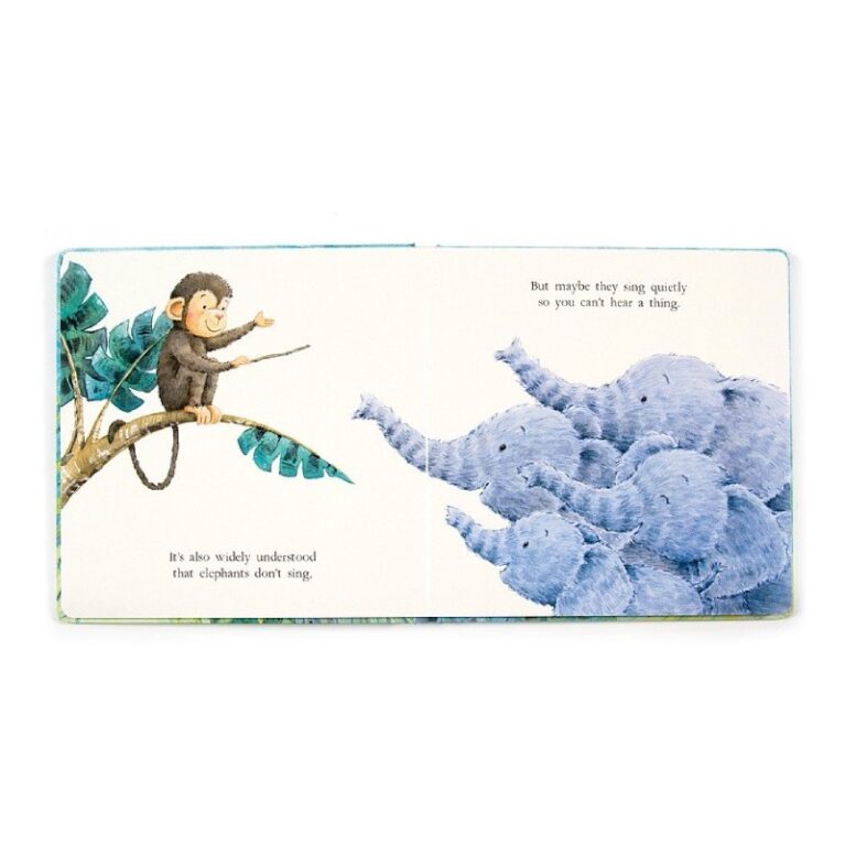 Elephants Can&#8217;t Fly &#8211; Hardback Book By Jellycat