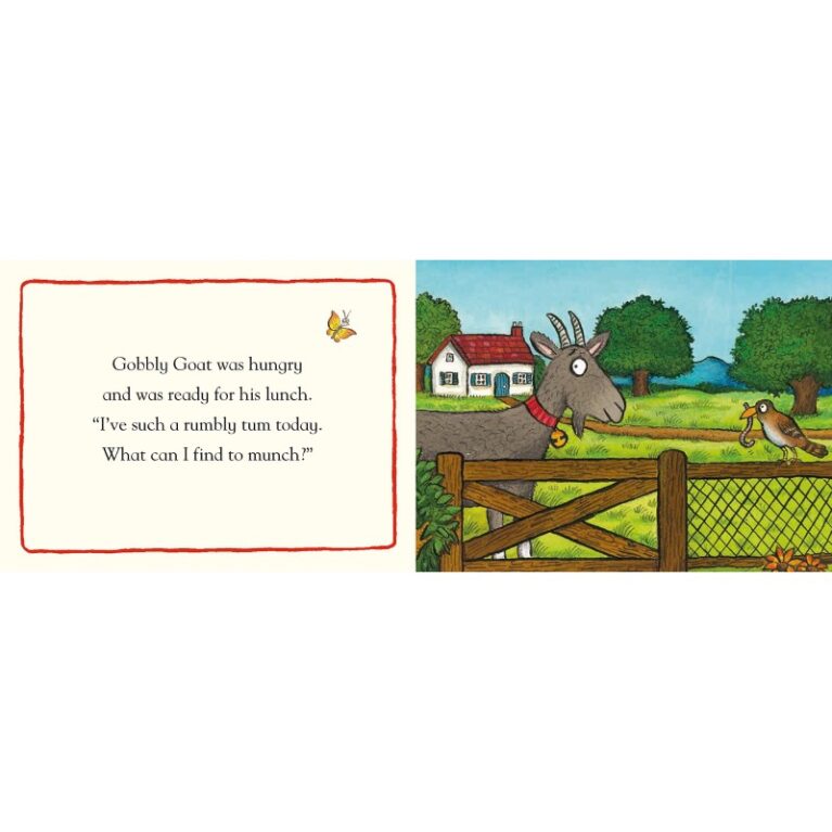 Farmyard Friends: Gobbly Goat By Axel Scheffler &#8211; Board Book