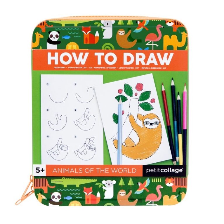 How To Draw Animals Of The World &#8211; Drawing Set 5+