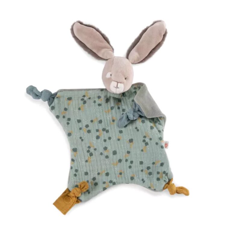 Sage Rabbit Comforter By Moulin Roty 0+