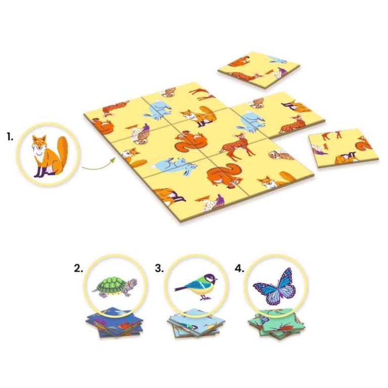 Impossiblo Animo &#8211; Puzzle Logic Game By Djeco 6+