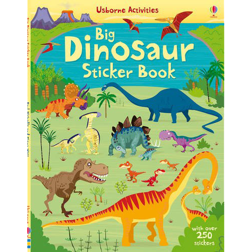 Big Dinosaur Sticker Book Paperback Book