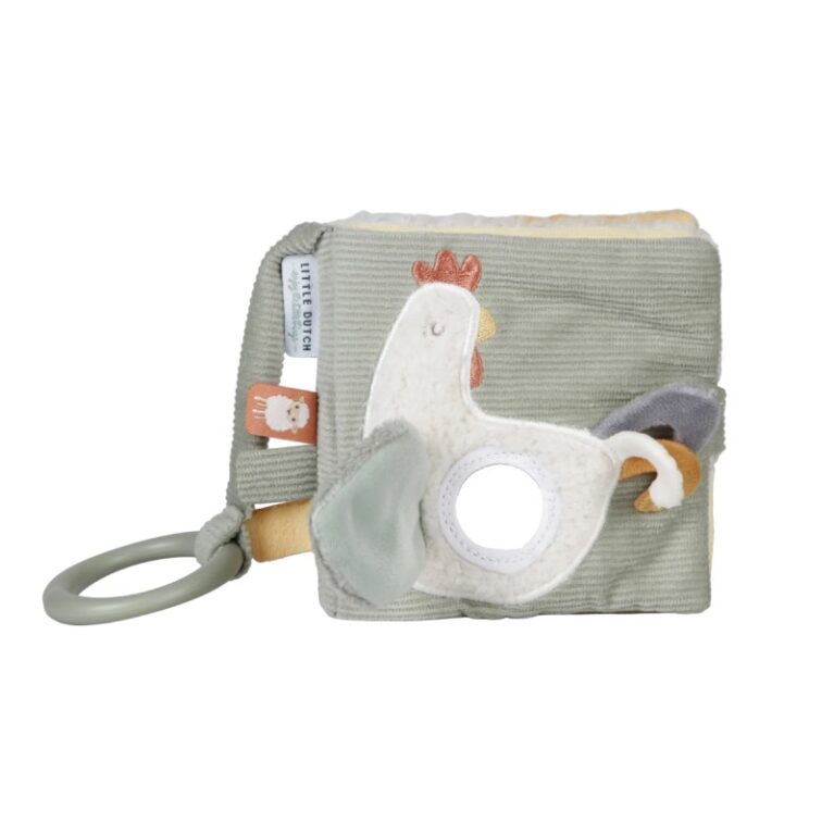 Little Farm &#8211; Soft Buggy Book By Little Dutch 0+