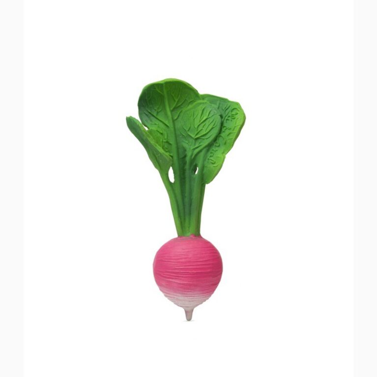 Ramona The Radish &#8211; Natural Rubber Teething Toy 0+