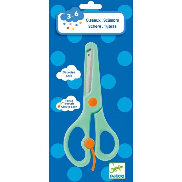 Pair Of Childrens Scissors By Djeco 3+