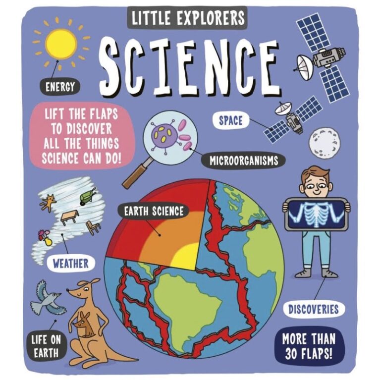Little Explorers: Science (Lift The Flap) &#8211; Hardback Book