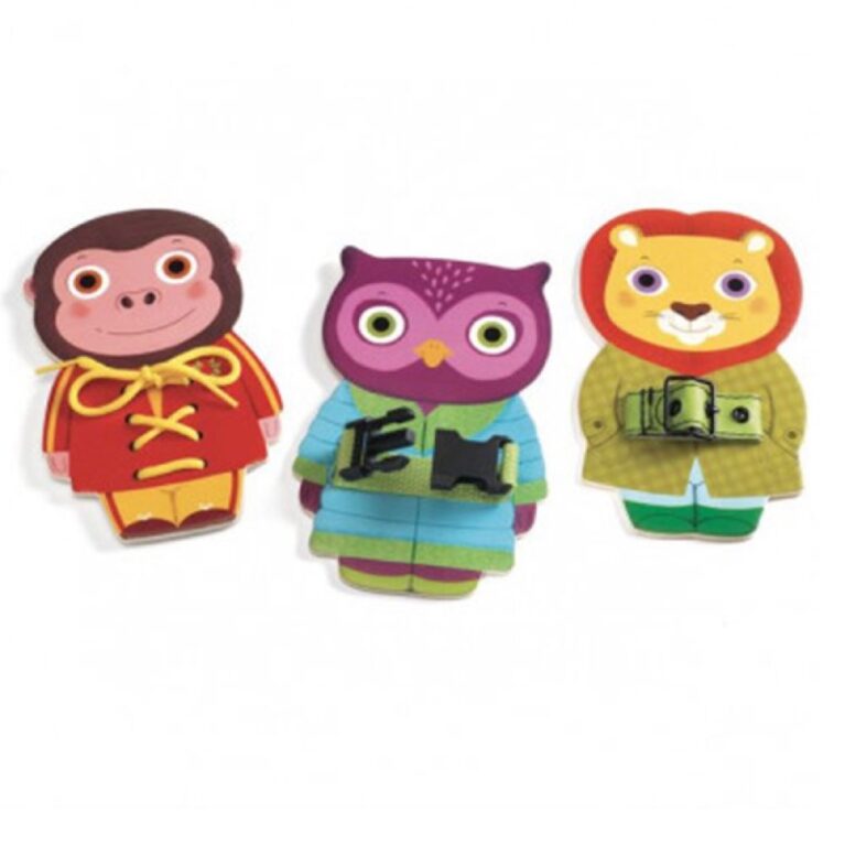 Attachtou Fastening Game By Djeco 3+