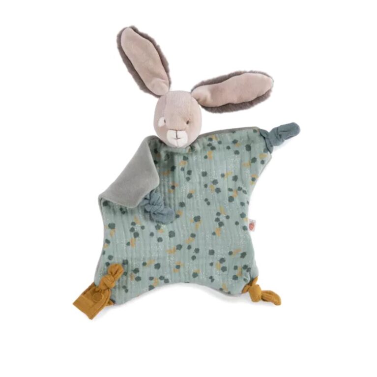 Sage Rabbit Comforter By Moulin Roty 0+