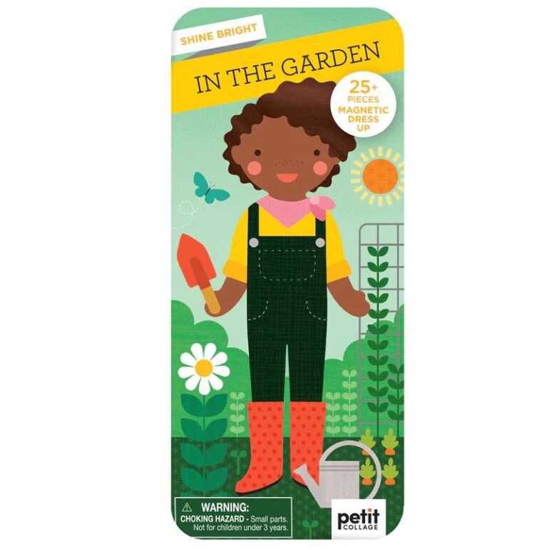 Shine Bright In The Garden &#8211; Magnetic Dress Up Set 3+