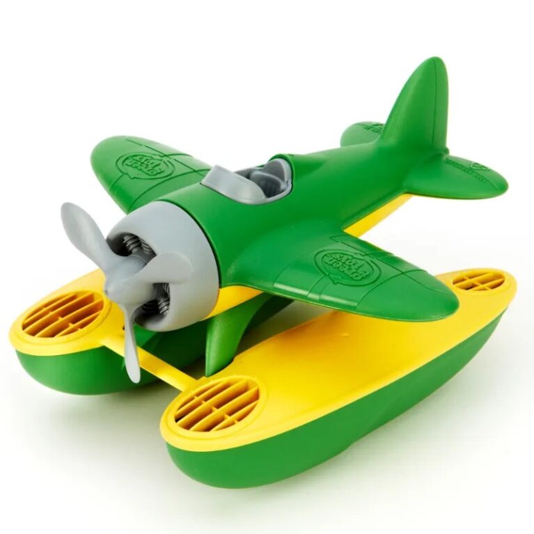 Green Seaplane By Green Toys &#8211; Recycled Plastic 1+