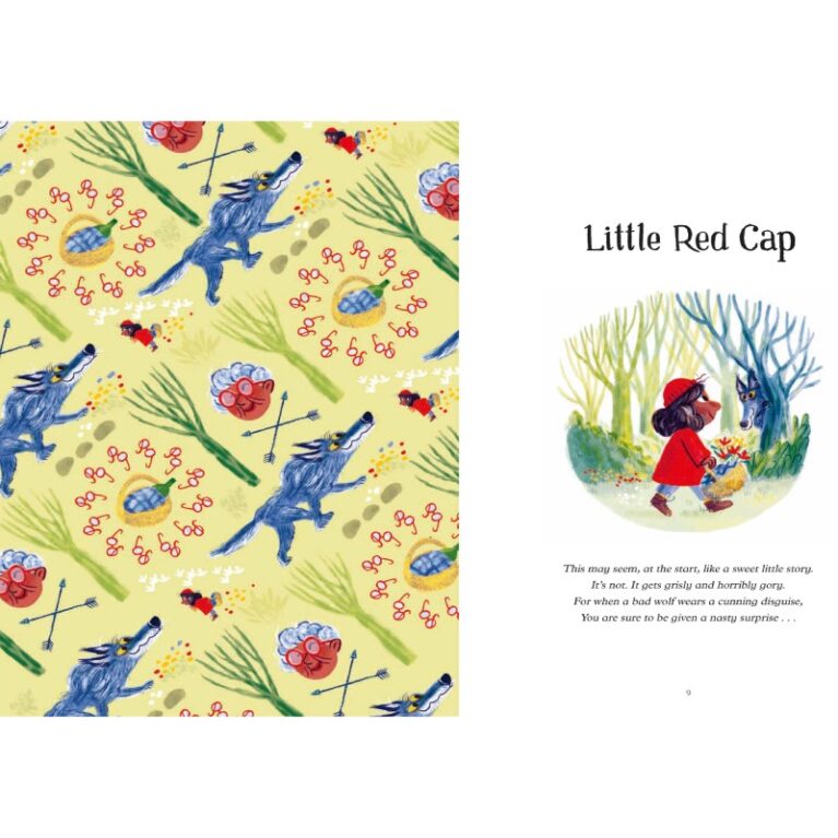 Grimms&#8217; Fairy Tales: Retold By Elli Woollard &#8211; Hardback Book