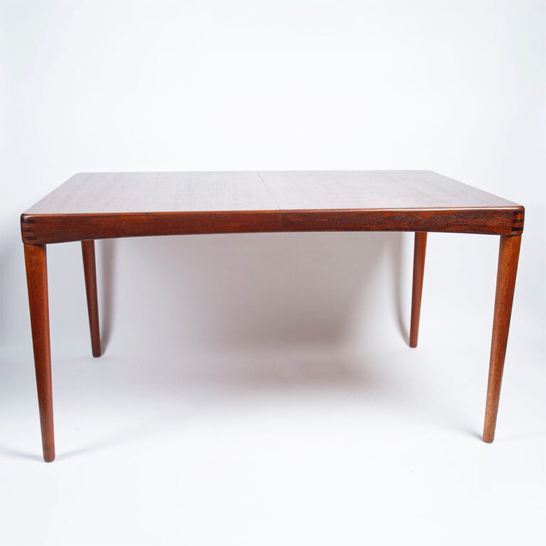 1960s Teak Extending Dining Table By By H.W Klein For Bramin