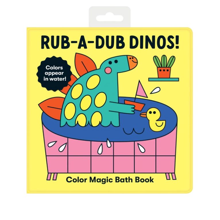 Rub-A-Dub Dinos &#8211; Colour Magic Bath Book