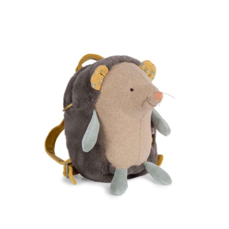 Children&#8217;s Hedgehog Backpack By Moulin Roty 3+