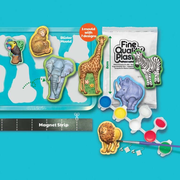 Mould &#038; Paint Animals Art Kits 5+