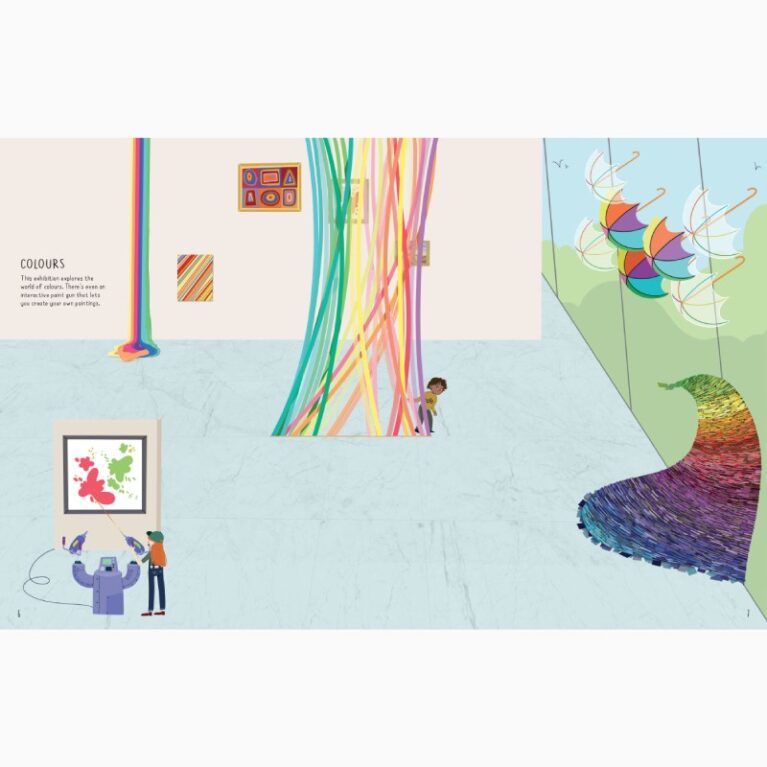 Art Gallery Sticker Book