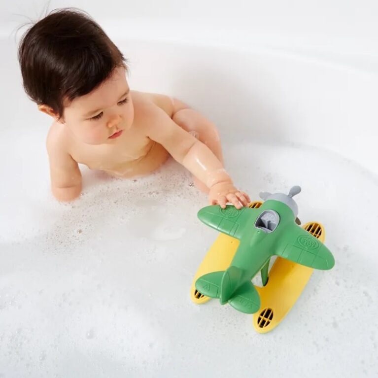 Green Seaplane By Green Toys &#8211; Recycled Plastic 1+