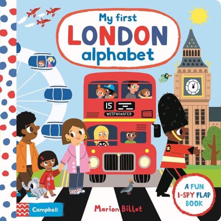 My First London Alphabet &#8211; I Spy Flap Board Book
