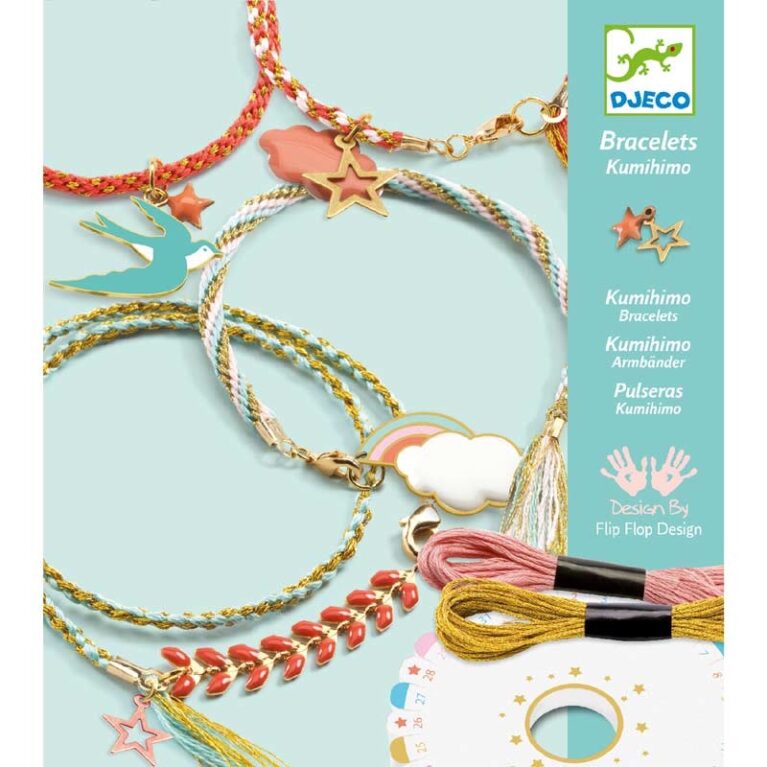 Celeste &#8211; Bracelet Making Craft Kit By Djeco 8+