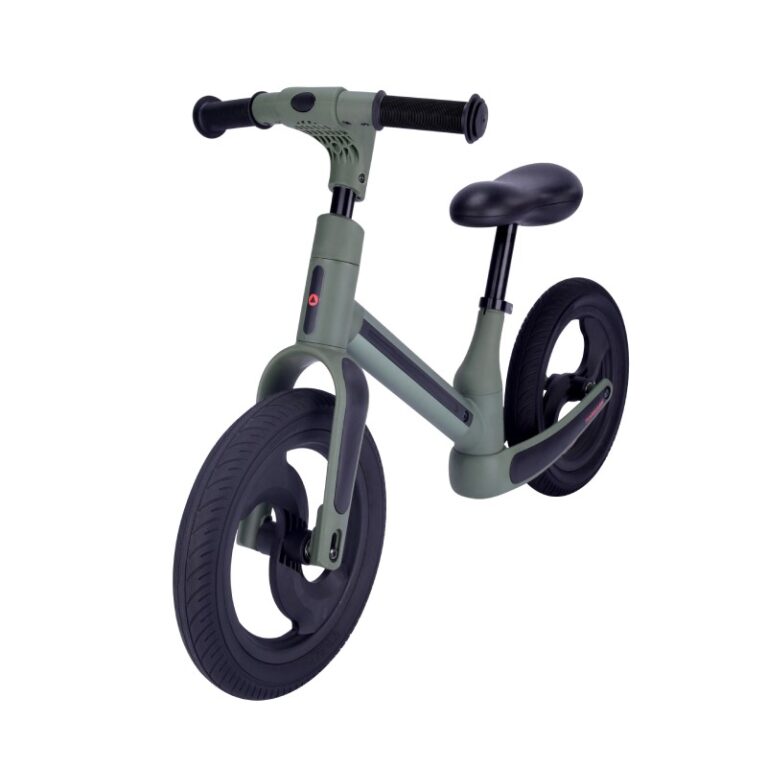 Metal Foldable Balance Bike In Green 2+