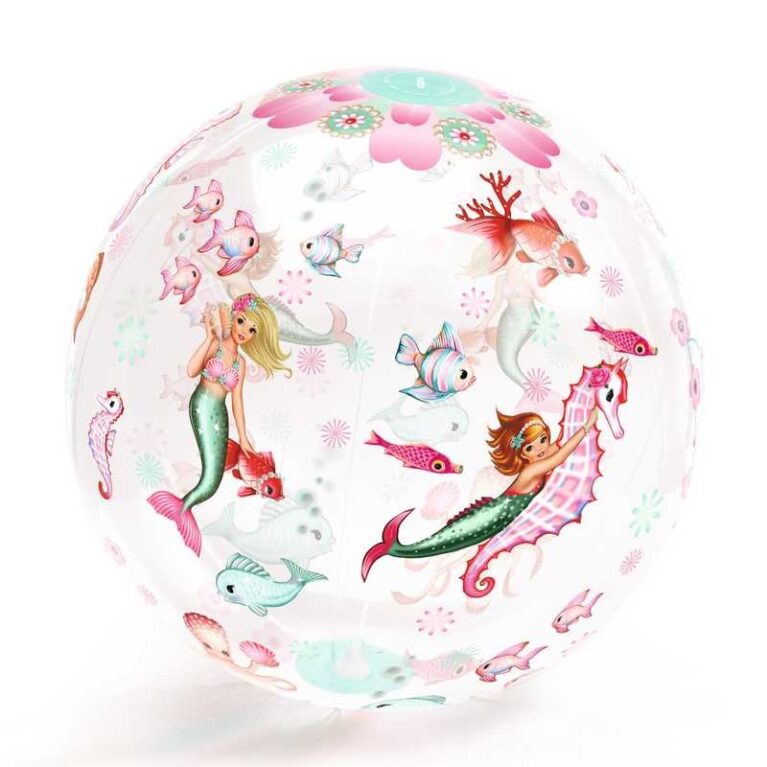 Mermaids &#8211; Inflatable Ball By Djeco 3+