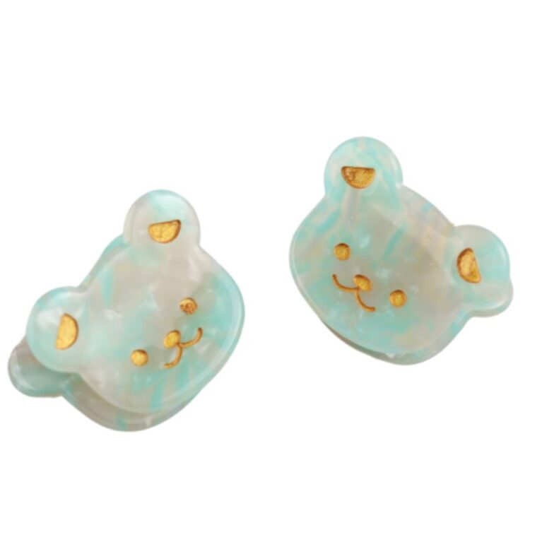 Blue Bear &#8211; Pair Of Claw Hair Clips