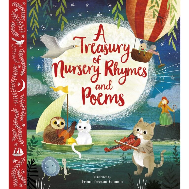 A Treasury Of Nursery Rhymes &#038; Poems &#8211; Hardback Book